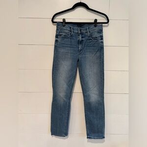 Mother Midrise Dazzler Ankle We The Animals sz 29, inseam 29